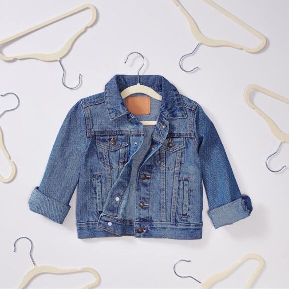 Kids Slim, Velvet, Non-Slip Suit Clothes Hangers - Picture 2 of 6